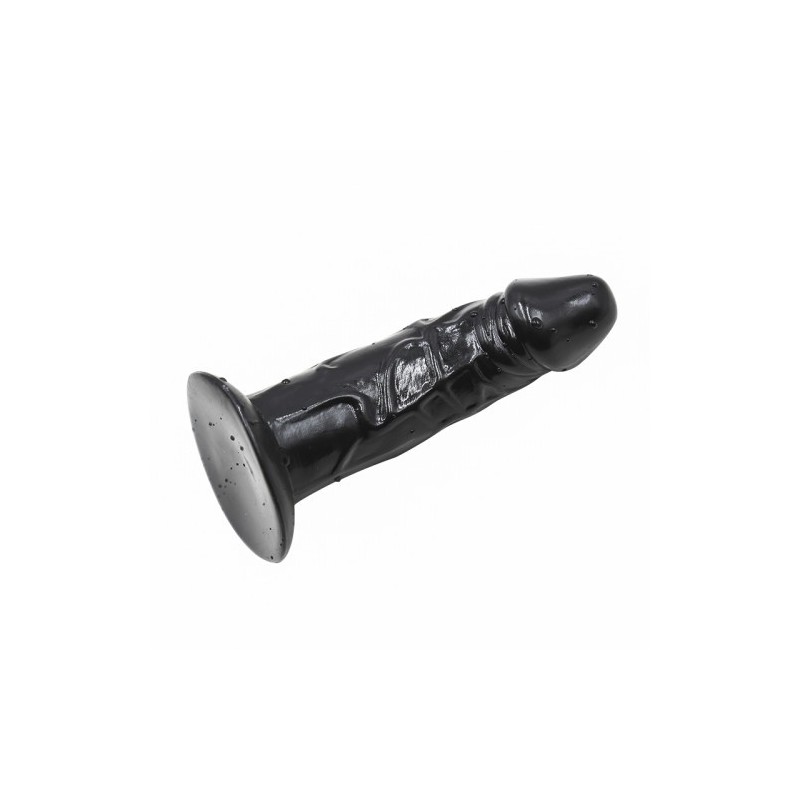 Μικρό Ρεαλιστικό μαύρο Ντίλντο μέ βεντούζα 14 εκ