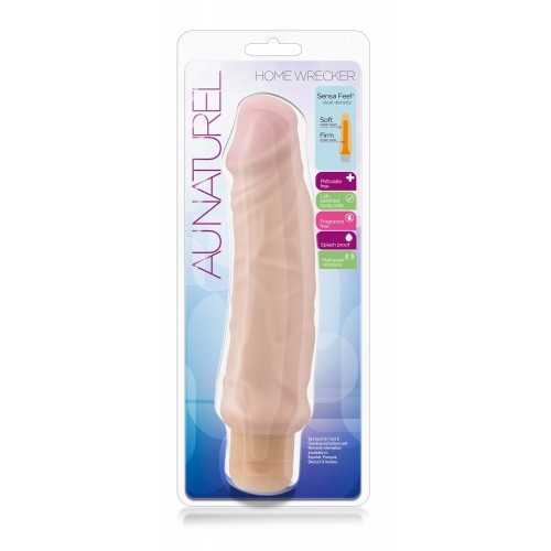 Δονητής ομοίωμα πέους Blush Au Naturel Home Wrecker 20 cm