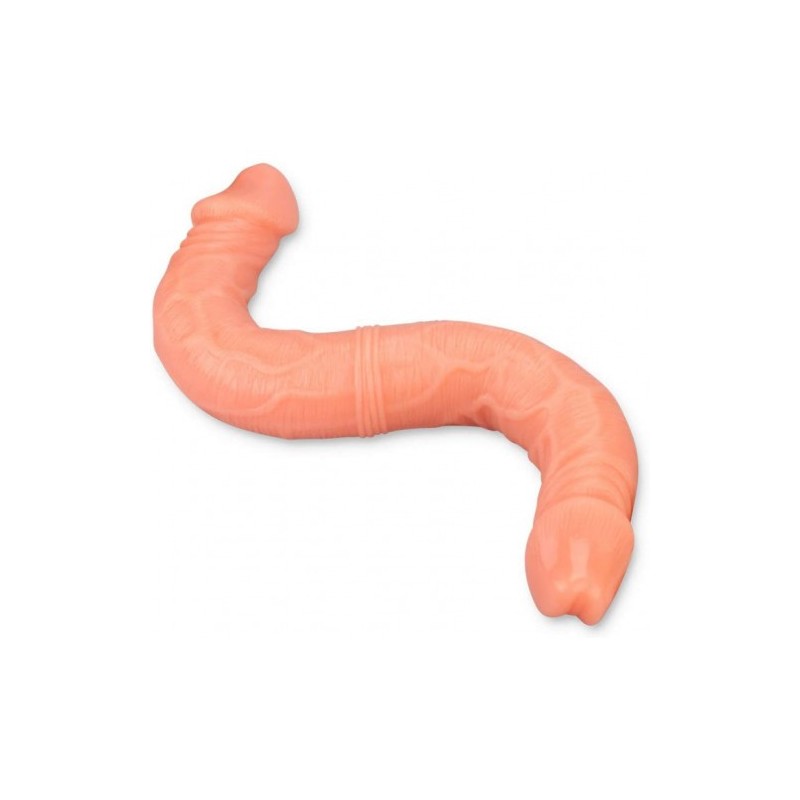 Διπλό μαλακό εύκαμπτο ντίλντο 39 εκ