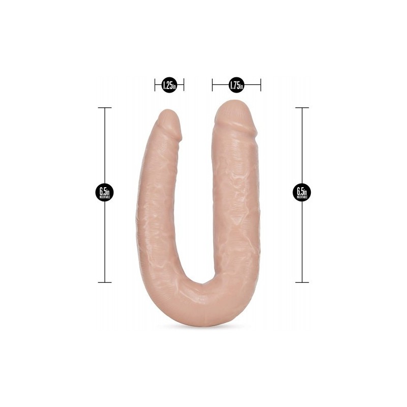 Ρεαλιστικό Διπλό Ντίλντο Dr Skin Dr Double 46 cm