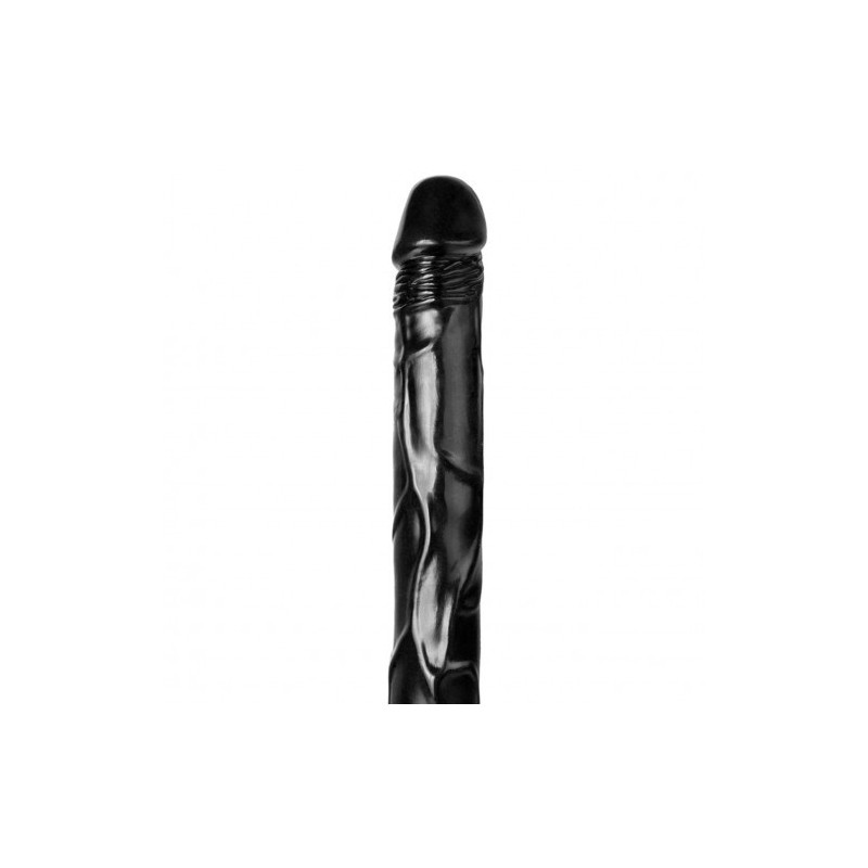 Jet Black Mamba Long Dildo 19 inch