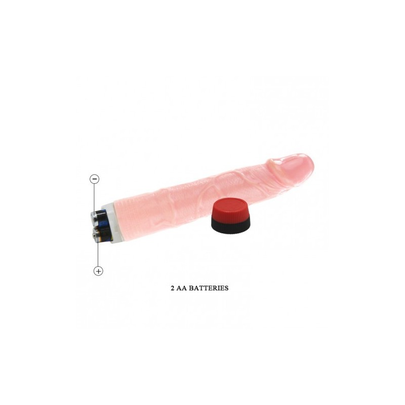 Ομοίωμα πέους Λευκό Ντίλντο δονητής Rockin Dong 21