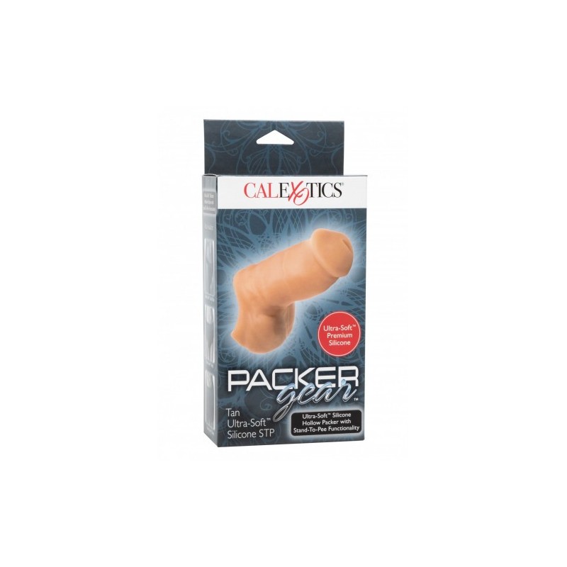 Ομοίωμα πέους Ντίλτο για Ούρηση σε όρθια Στάση για γυναίκες Καραμέλ