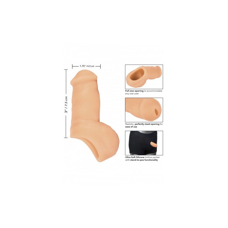 Ομοίωμα πέους για Ούρηση σε όρθια Στάση για γυναίκες Λευκό