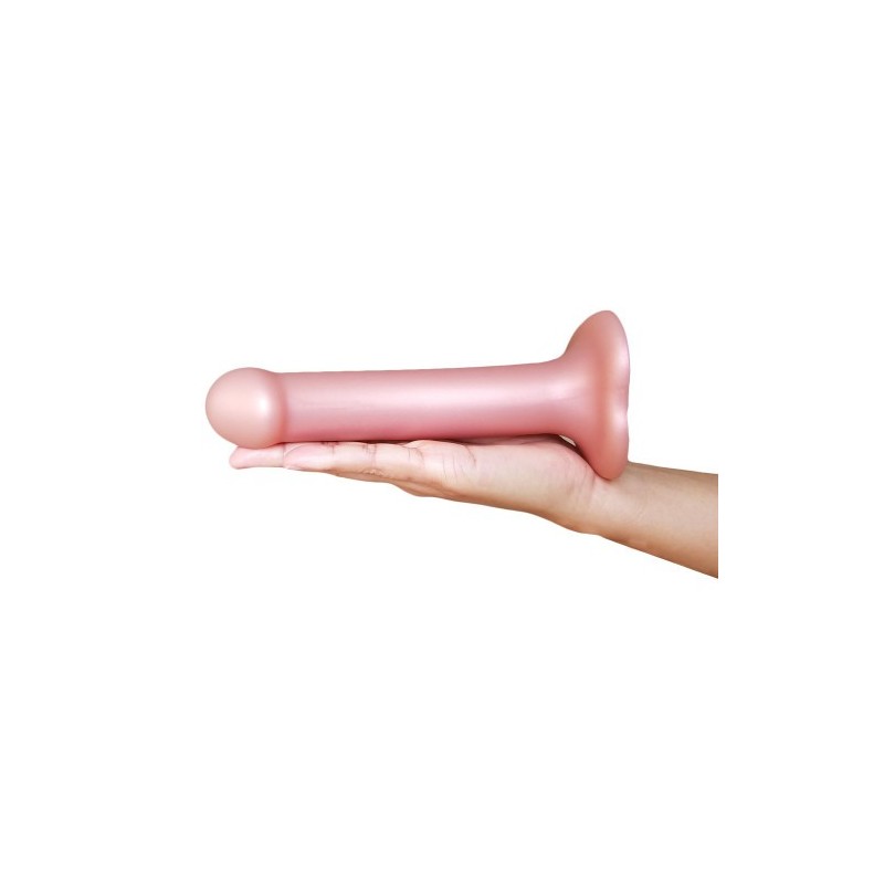 Λευκό Ντίλντο Σιλικόνης για ζώνη Στραπόν 16 εκ