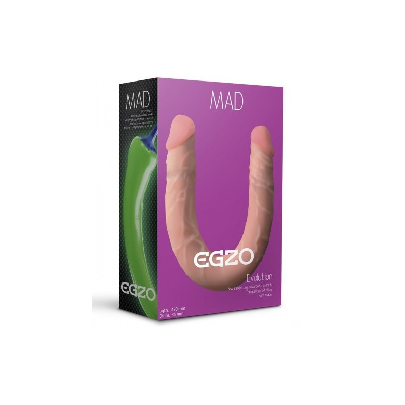 Διπλευρο CyberSkin ρεαλιστικό Ντίλντο Egzo 46 cm