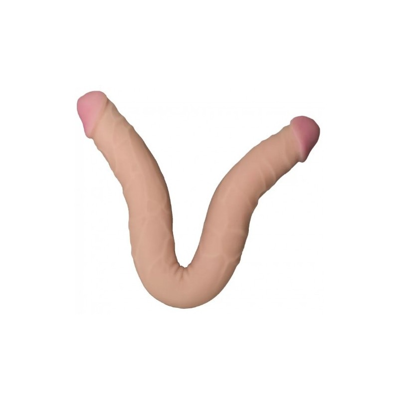 Διπλευρο CyberSkin ρεαλιστικό Ντίλντο Egzo 46 cm