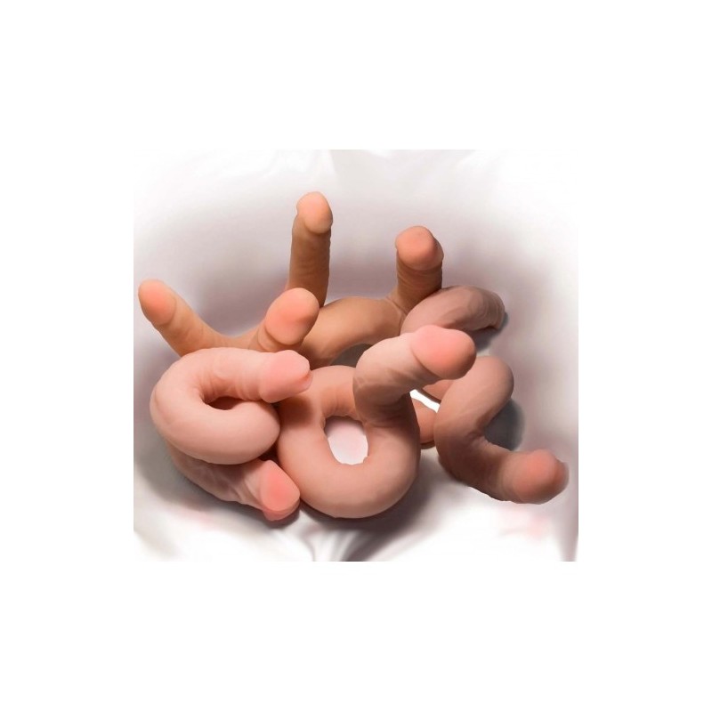 Διπλευρο CyberSkin ρεαλιστικό Ντίλντο Egzo 46 cm