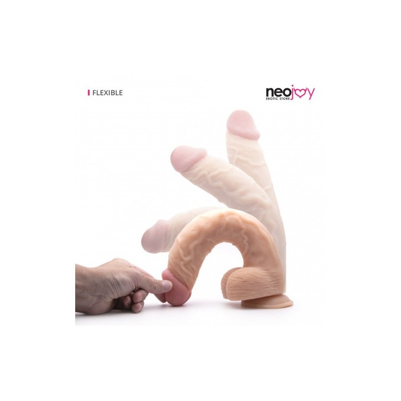 Μεγάλη λευκή Πούτσα μέ όρχεις και βεντούζα 30 εκ