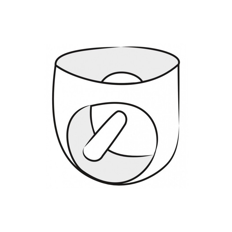 Ανδρικό λάτεξ εφαρμοστό σορτσάκι με πρωκτικό ντίλντο M/L