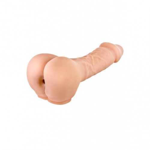 Ομοίωμα πέους με κωλοτρυπίδα 22 εκ