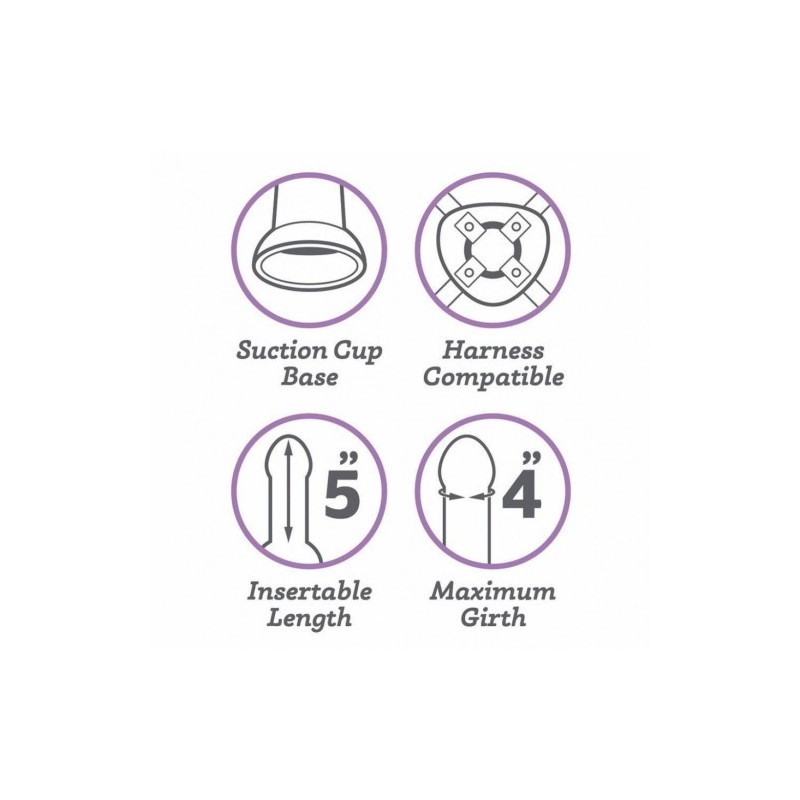 Μαύρο Μικρό Πέος μέ όρχεις Πλάτινουμ Σιλικόνη 15 εκ