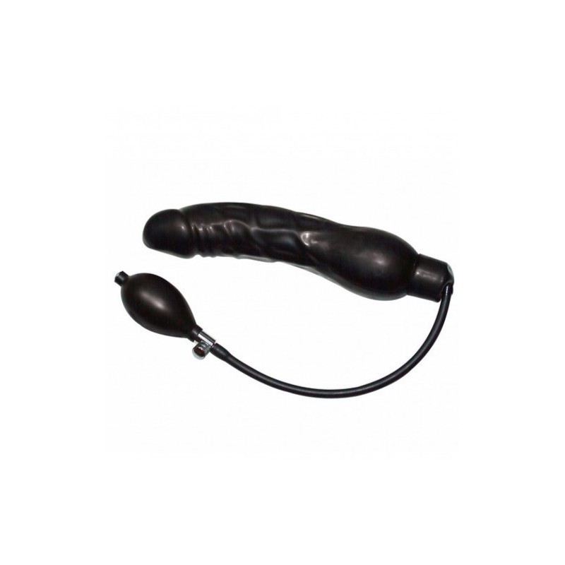 Μαύρο φουσκωτό Ντίλντο ομοίωμα πέους