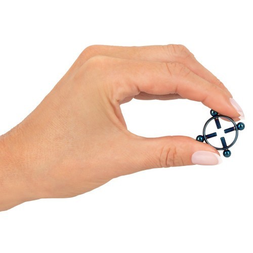 Μπλέ σφιγκτήρες Κόσμημα Θηλών Blue Moon