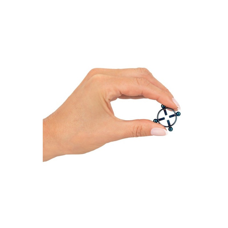 Μπλέ σφιγκτήρες Κόσμημα Θηλών Blue Moon