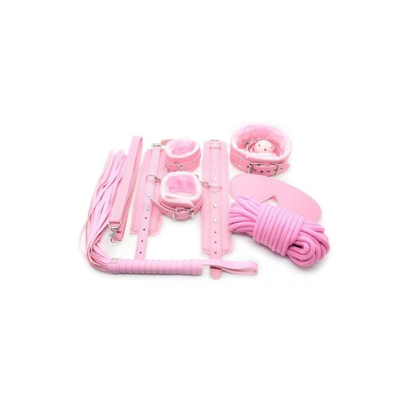 Lover's Ροζ σέτ 7 ερωτικά αξεσουάρ για αρχάρια ζευγάρια