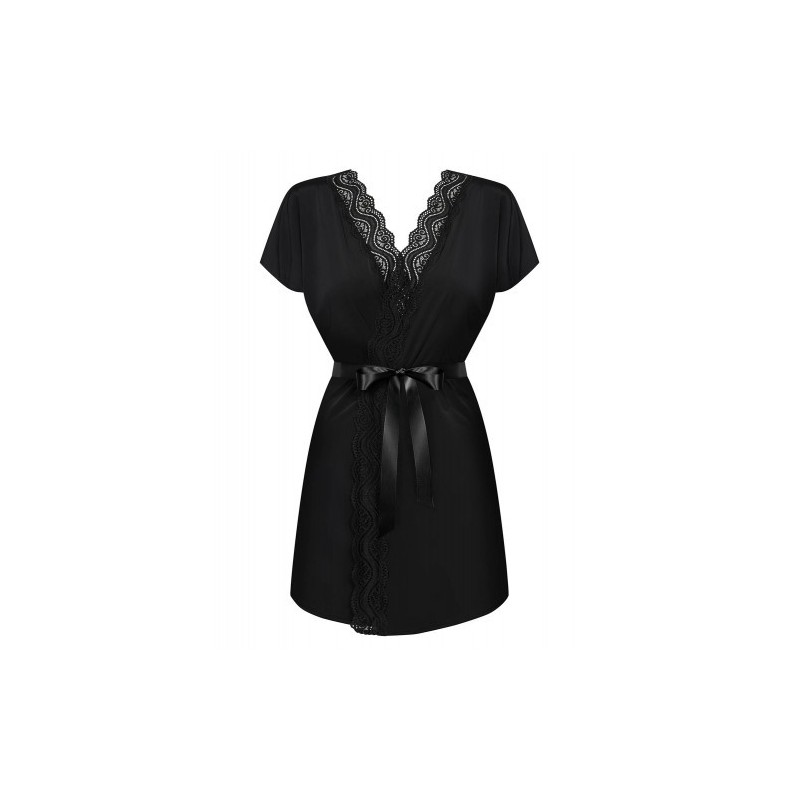 Obsessive Diyosa Μαύρο Κιμονό XXL