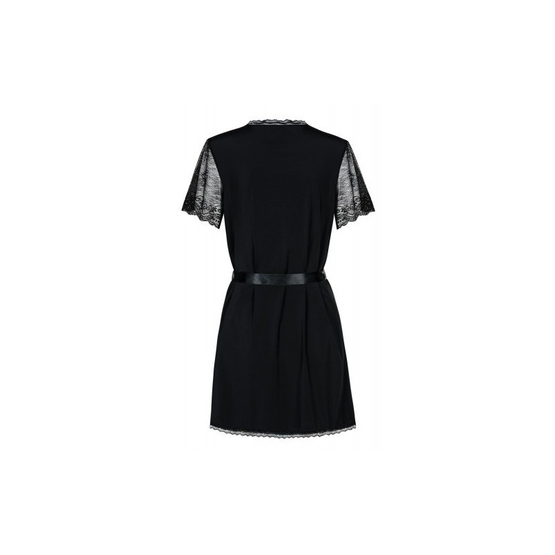 Obsessive Black Kimono with String