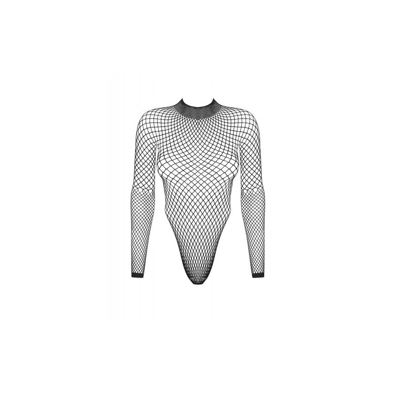 Obsessive Σέξυ Μαύρο Δικτυωτό Κορμάκι