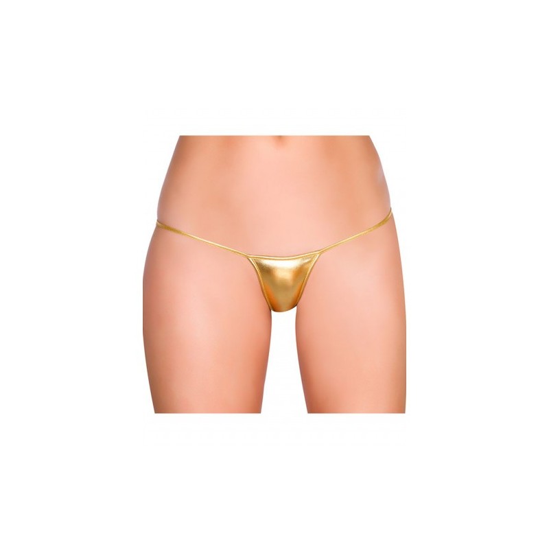 Shiny Gold G-string