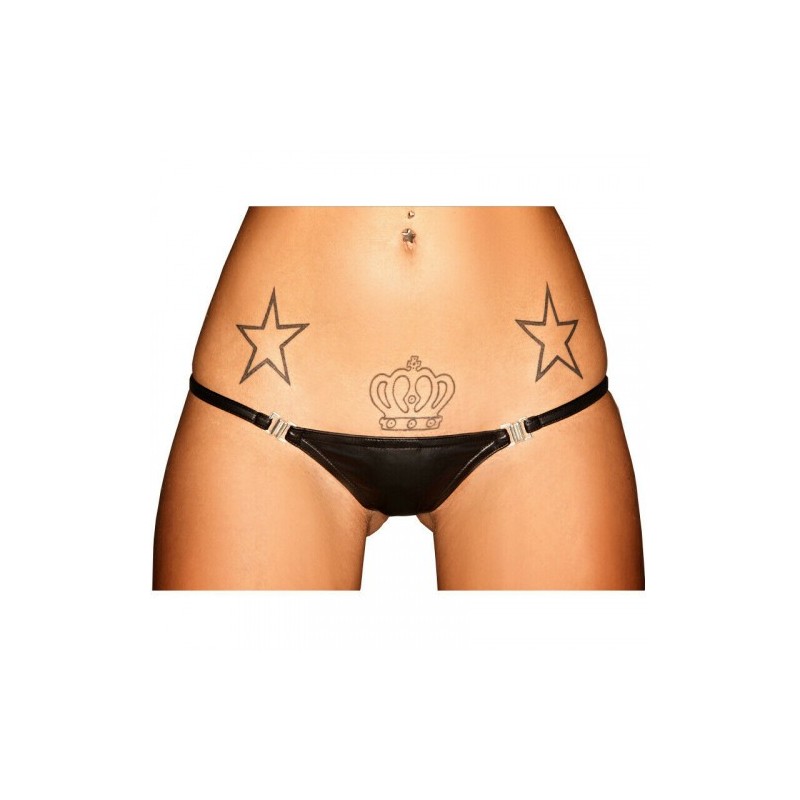 Noir Handmade Σέξυ Γυαλιστερό Στρίνγκ