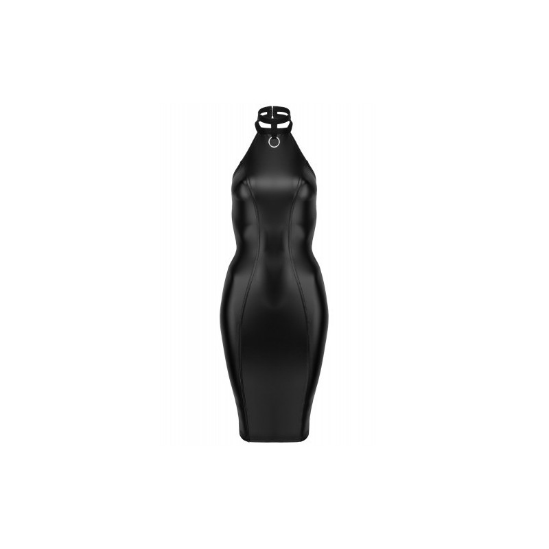 Noir Handmade Powerwetlook Pencil Dress