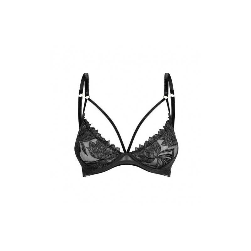 PETITE NOIR Luxury Embroidered Bra with Briefs