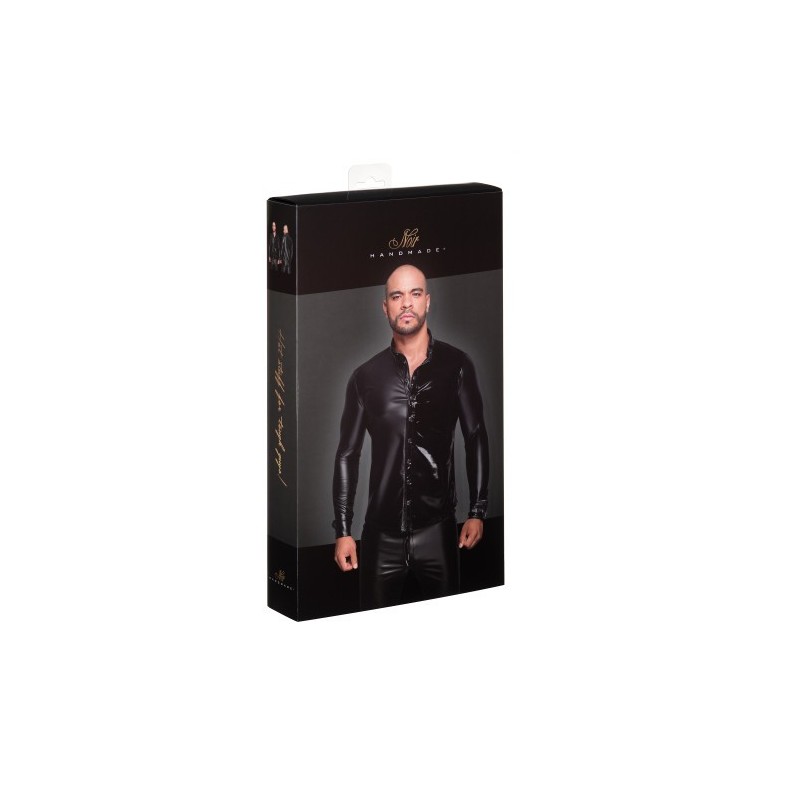 Φετιχιστικό Ανδρικό Πουκάμισο Noir Handmade