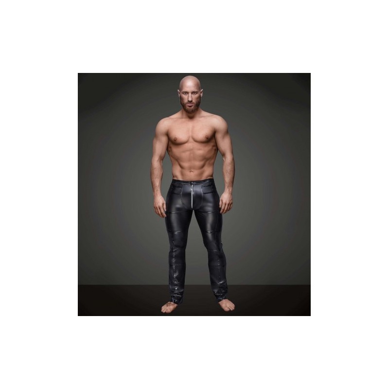 Noir Handmade Powerwetlook Long Pants