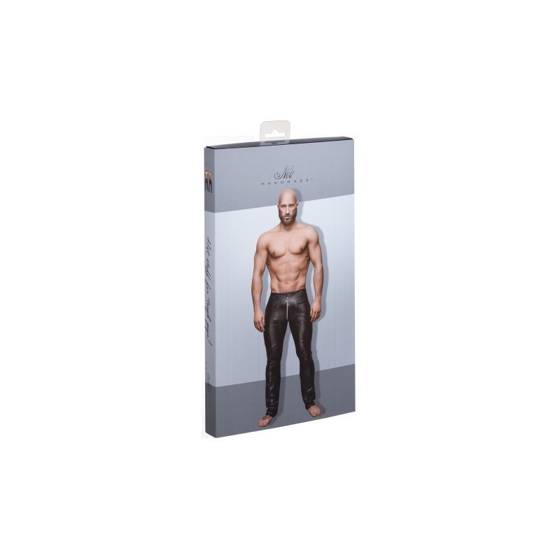 Noir Handmade Powerwetlook Long Pants