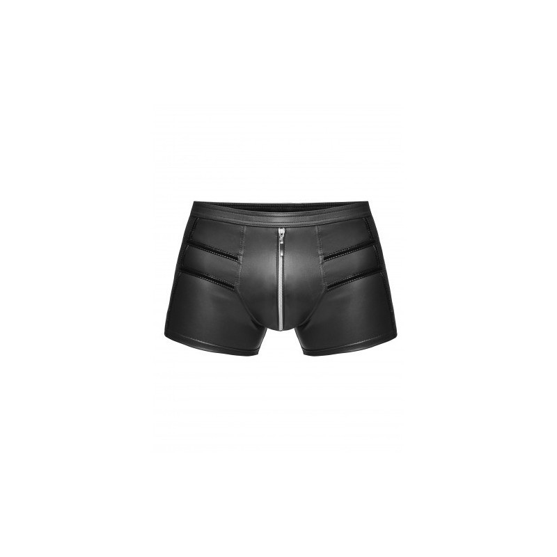 Noir Handmade Short with Zipper