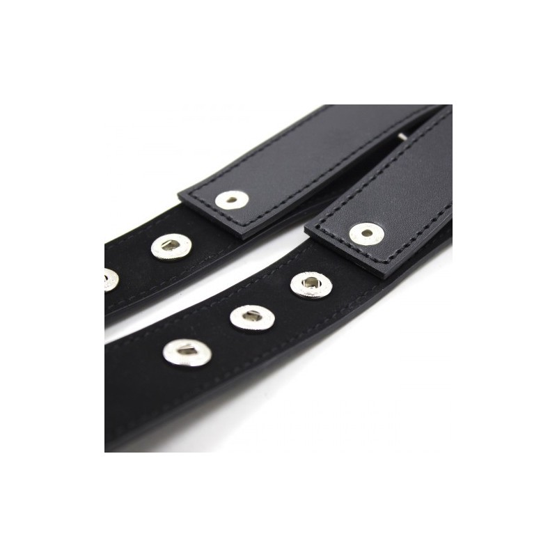 Μαύρα Δεσμά Στήθους &amp Χεριών Naughty Toys