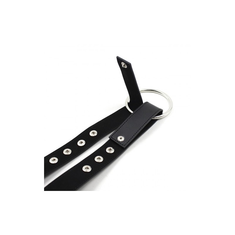 Μαύρα Δεσμά Στήθους &amp Χεριών Naughty Toys