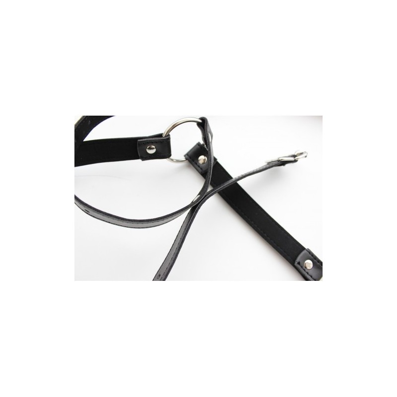 Μαύρα Δεσμά Σώματος &amp Χεριών Naughty Toys