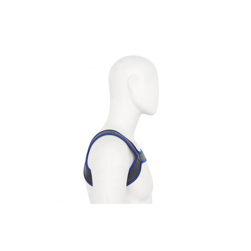 Φετιχιστική Ζώνη Στήθους Μαύρο Μπλέ Naughty Toys