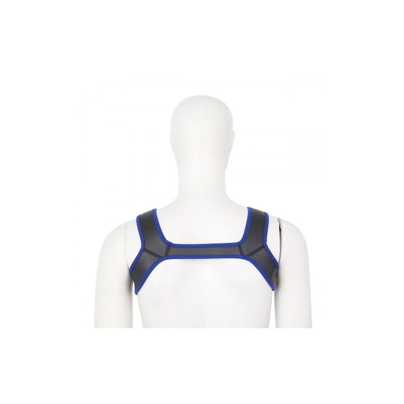 Φετιχιστική Ζώνη Στήθους Μαύρο Μπλέ Naughty Toys