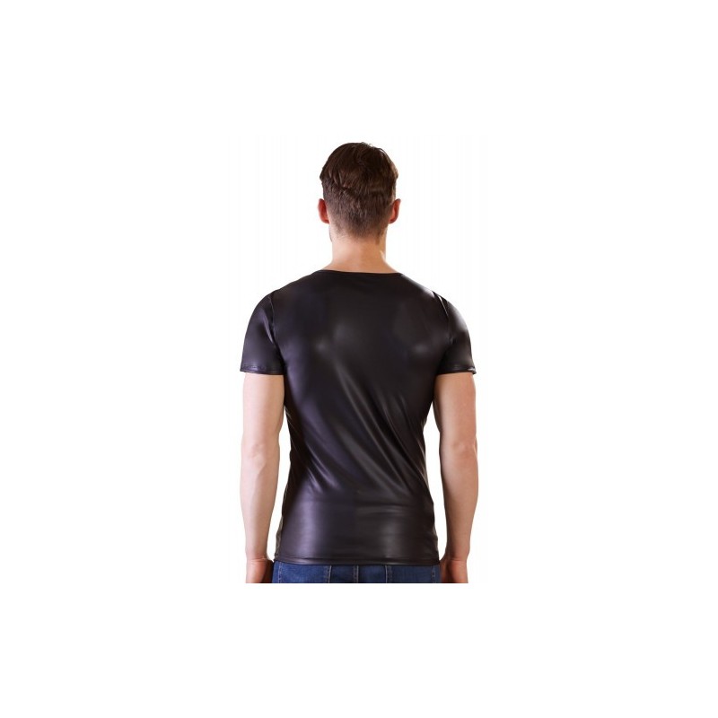 Wetlook Shirt With Translucent Bet