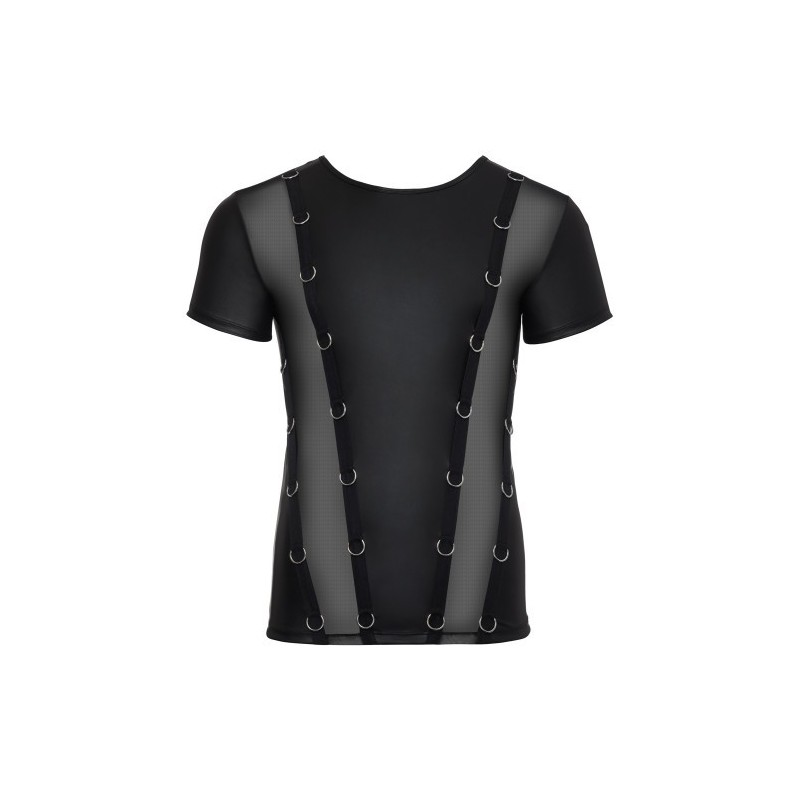 Wetlook Shirt With Translucent Bet