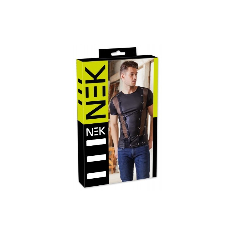 Wetlook Shirt With Translucent Bet