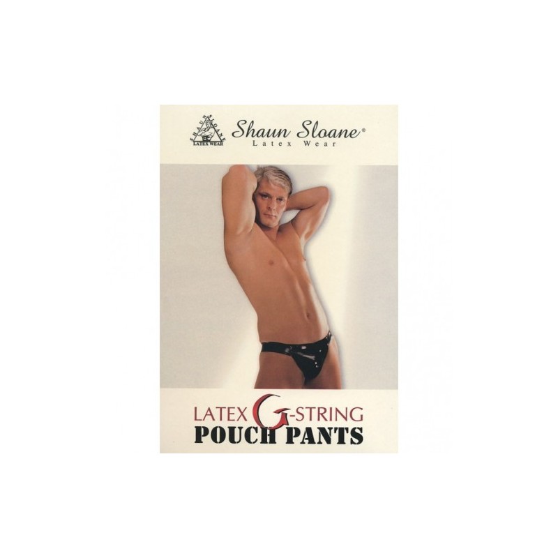 Latex G-String Pouch Pants
