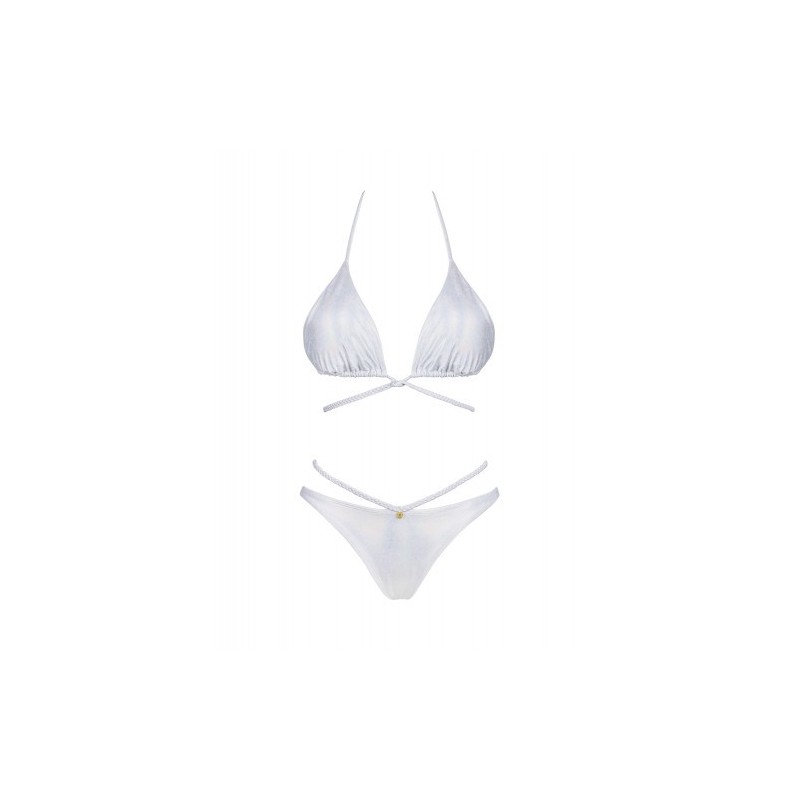 Μινιμαλιστικό Λευκό Μπικίνι Obsessive Blancossa