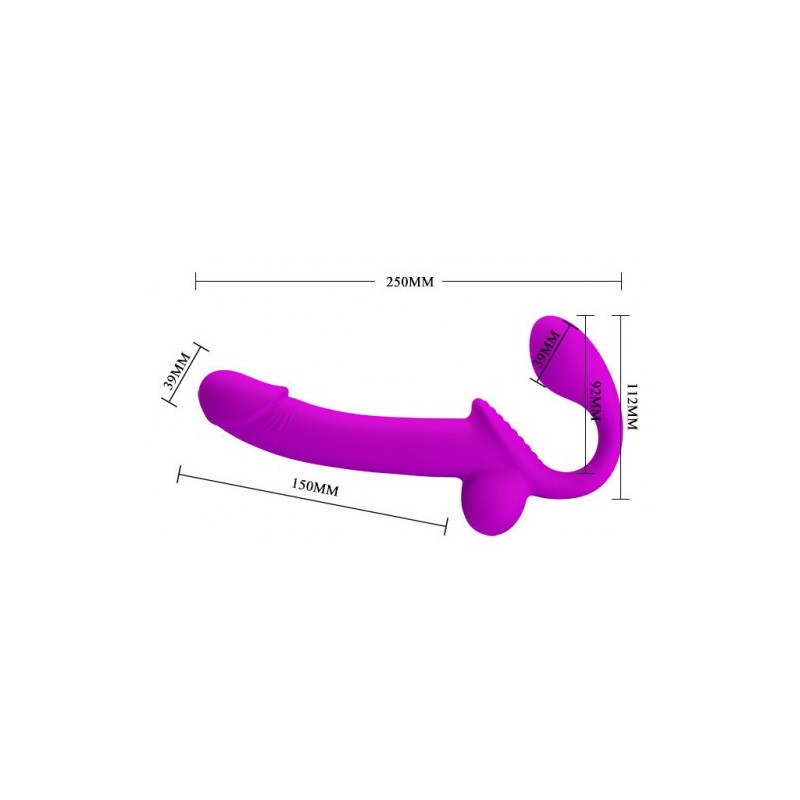 Ντίλντο Στραπόν με Εκσπερμάτωση Pretty Love Kelpie