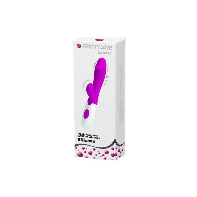 Δονητής Πεός Σιλικόνη Pretty Love Snappy 19 εκ