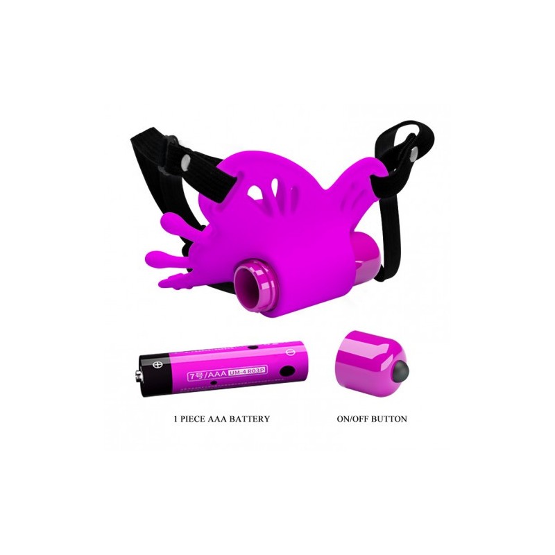 Κλειτοριδικός Δονητής Πεταλούδα Στραπόν Pretty Love Sloane