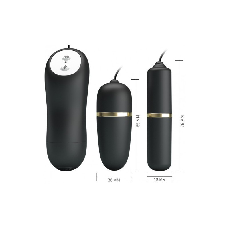 Ηλεκτροδιεγερτικοί Δονητές Βολίδες με Τηλεχειριστήριο Pretty Love