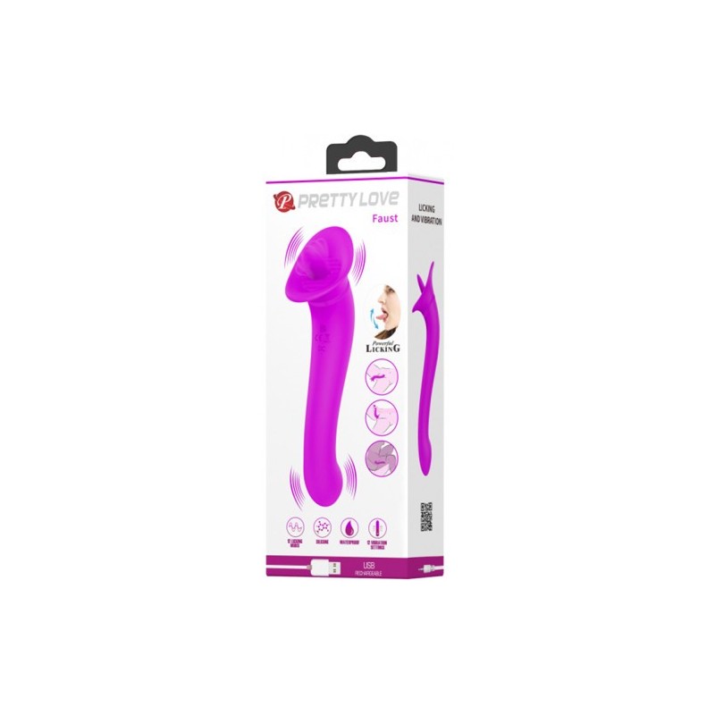 Δονητής Pretty Love Faust διεγέρτης κλειτορίδας και πρωκτικό κολπικό ραβδί