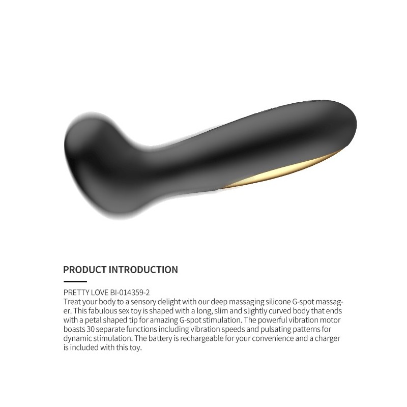 Μαύρο Χρυσό Σετ Πολυτελείας 12 Βοηθημάτων Pretty Love Queens