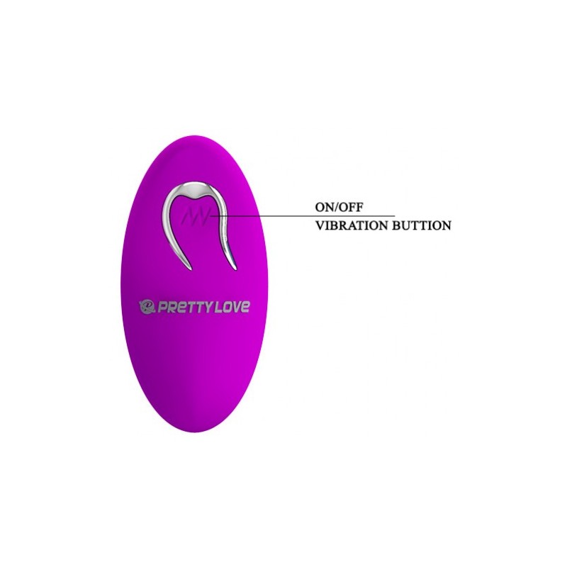 Πρωκτική Σφήνα με Κίνηση Πάνω-Κάτω &amp Τηλεχειριστήριο Pretty Love Heather