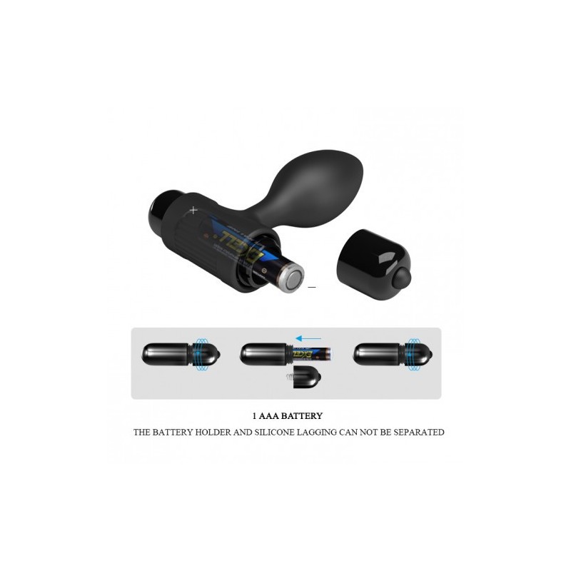 Μικρή Δονούμενη Πρωκτική Σφήνα 9εκ Pretty Love Vibra