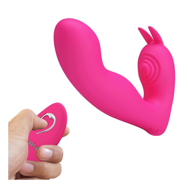 Δονητής Κλειτορίδας &amp Σημείου G Με Τηλεχειριστήριο Pretty Love Josephine